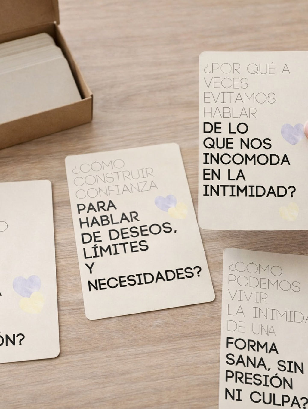 Tarjetas para conversaciones profundas entre mujeres