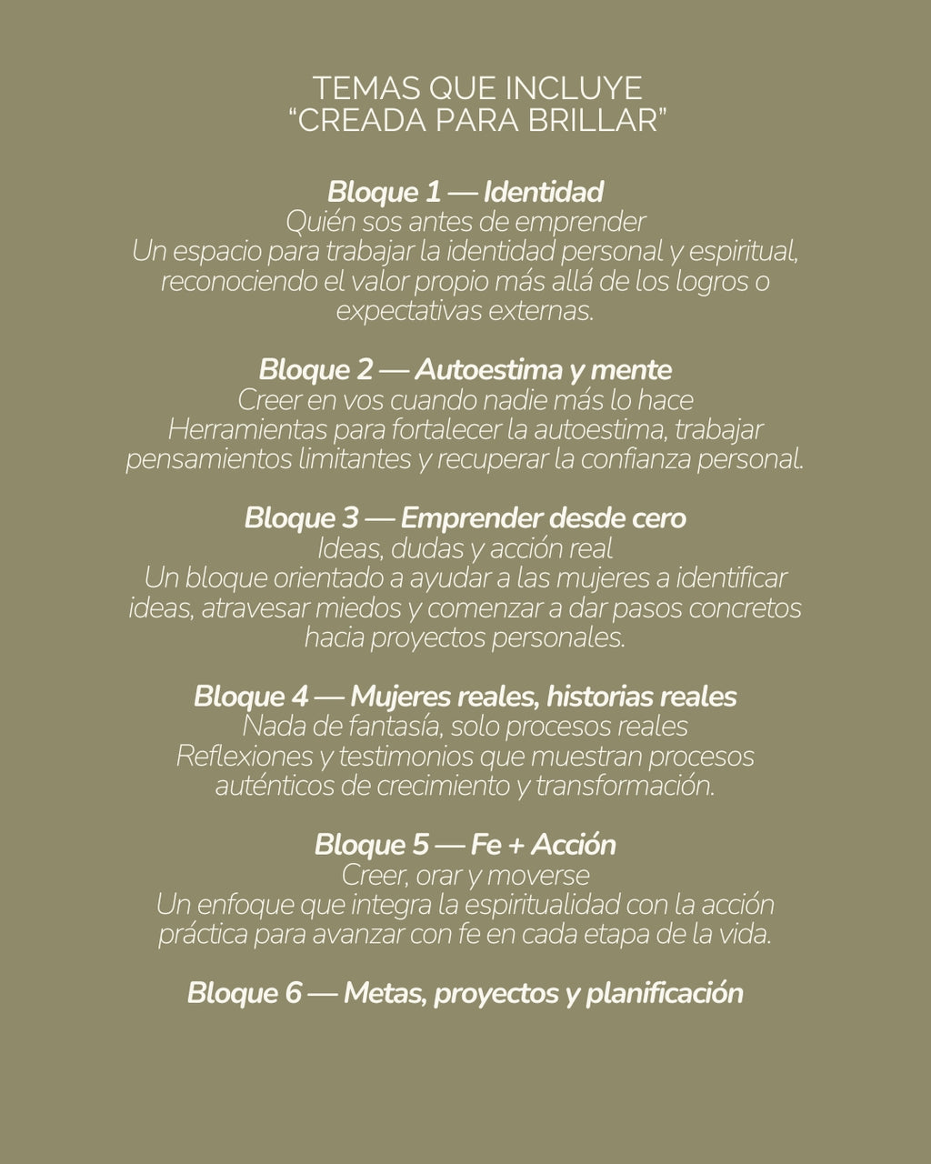 Kit Integral Mujeres