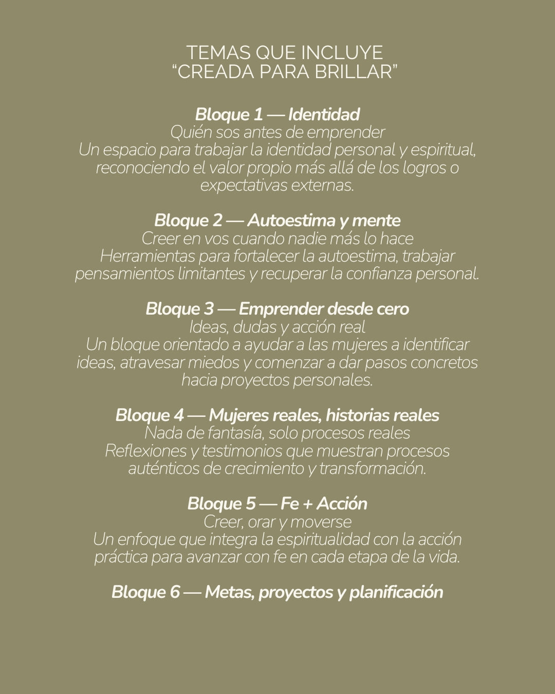 Kit Integral Mujeres